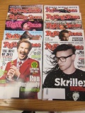 Lot of 10 Rolling Stone Magazines