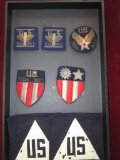 1 Lot of WWII Army/ A.F. Tech. Instructor Badges