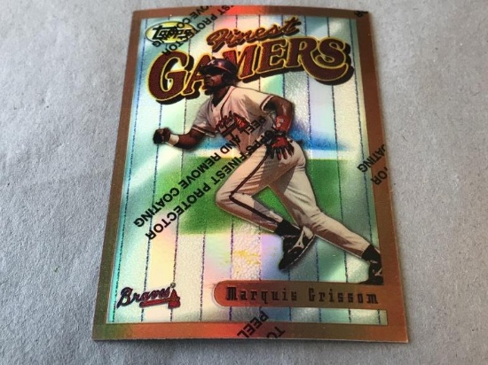 MARQUIS GRISSOM 1996 Finest Baseball REFRACTOR