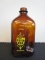 Vintage Peter Pan Dairy Farms Amber Bottle