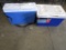 Lot of 2 Small Picnic Coolers