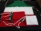 Lot of 4 Italian Flag Aprons