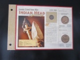 Genuine United States Mint Indian Head Penny Set