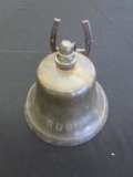 Vintage Brass Bell with Horse Shoe Mount