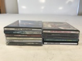 Lot of 10 CLASSIC rock CDS-CCR,AC/DC, ZZ TOP