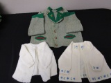 Lot of 3 Vintage Children's Sweaters