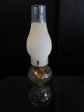 Vintage Glass Kerosene Oil Lamp