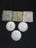 Lot of 6 Collectible Plates
