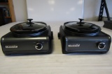 2 Crock-Pot  Hook Up Connectable Slow Cookers