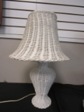 Wicker Lamp