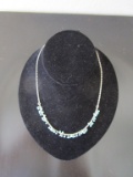 .925 Silver Beaded Necklace