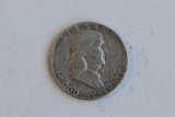 1951 Franklin Half Dollar 50C non-graded