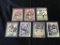 JUNIOR SEAU Lot of 7 Football Cards with rookies,