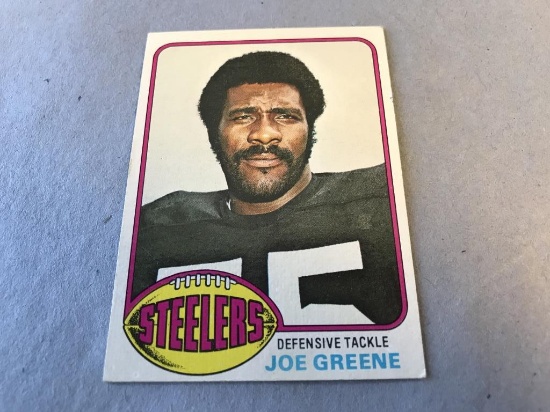 JOE GREEN Steelers HOF 1976 Topps Football Card,