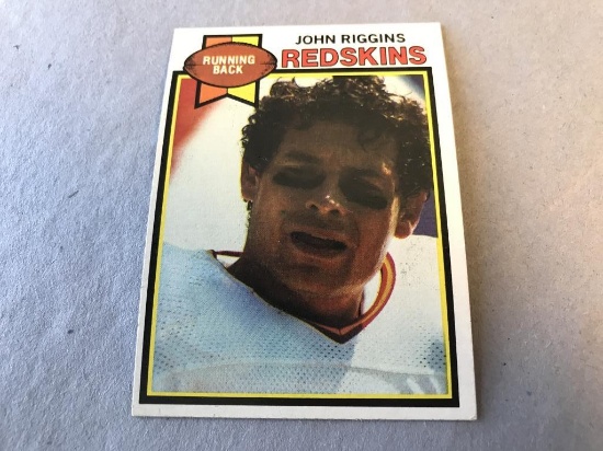 JOHN RIGGINS Redskins 1979 Topps Football Card,