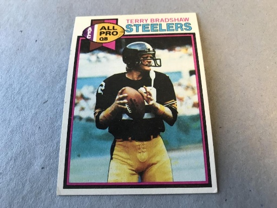 TERRY BRADSHAW Steelers 1979 Topps Football Card,