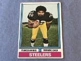 FRANCO HARRIS Steelers HOF 1974 Topps Football