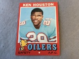 KEN HOUSTON Oilers HOF 1971 Topps ROOKIE Card
