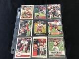 TONY GONZALEZ Chiefs Lot of 9 Football Cards