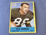 RON KRAMER Packers 1967 Phil Football Card #65