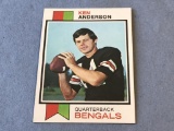 KEN ANDERSON Bengles 1973 Topps ROOKIE Card