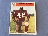 CHARLEY TAYLOR Redskins 1966 Phil Football Card