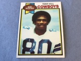 TONY HILL Cowboys 1979 Topps Football ROOKIE Card