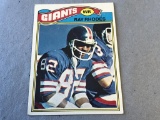 RAY RHODES Giants 1977 Topps ROOKIE Card
