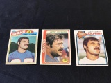 LARRY CSONKA 1977 1978 1979 Football Cards HOF