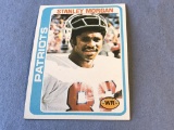 STANLEY MORGAN Ptriots 1978 Topps Football ROOKIE,