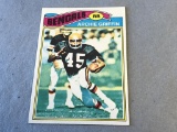 ARCHIE GRIFFIN Bengals 1977 Topps ROOKIE Card