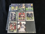 MICHAEL STRAHAN Lot of 8 Football Cards