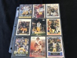 BEN ROETHLISBERGER Steelers Lot of 9 Football Card