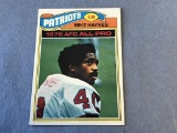 MIKE HAYNES Patriots HOF 1977 Topps ROOKIE Card,