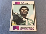 JOE GREEN Steelers 1973 HOF Topps Football Card