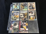 JEROME BETTIS Steelers Lot of 8 Football Cards