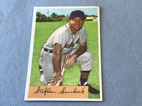 1954 Bowman Baseball #103 STEVE SOUCHOCK Tigers,