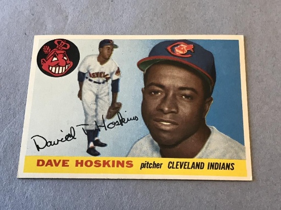 1955 Topps Baseball #133 DAVE HOSKINS Indians