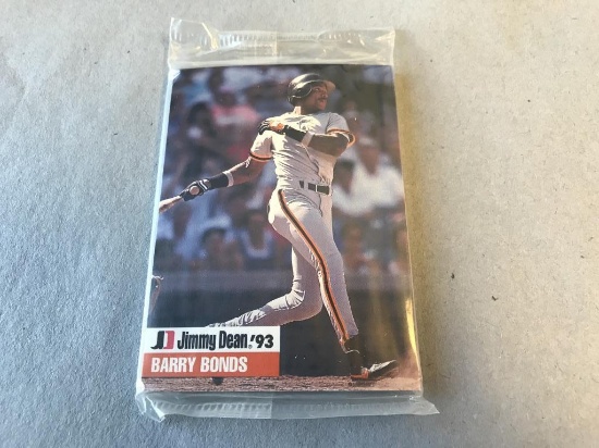 1993 Jimmy Dean MLB Set #1- 12 Ripken Clemens Bond