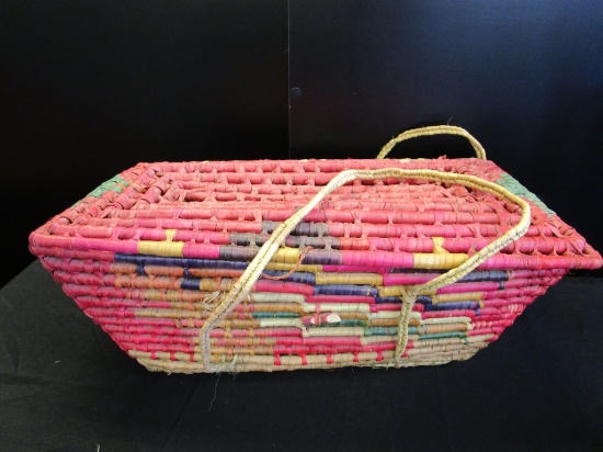 Large Native American Style Basket