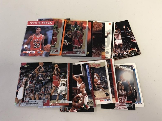 SCOTTIE PIPEN Lot of 25 Basketball Cards