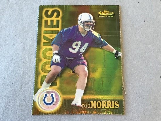 ROB MORRIS 2000 Topps Finest GOLD REFRACTOR Rookie