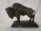 Vintage Bronze Buffalo Figure