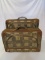 Lot of 2 Vintage Suitcases