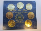 A Coin History of US Presidents In Solid Brass
