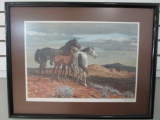 Large Signed and Numbered Horse Print