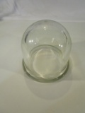 Vintage Industrial Glass Globe