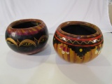 Lot of 2 Ceramic Pots