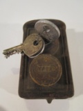 Vintage Yale Deadbolt w/ Keys