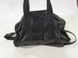 Vintage Leather Tumi Overnight Bag